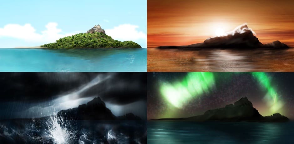 Varianten des Settings