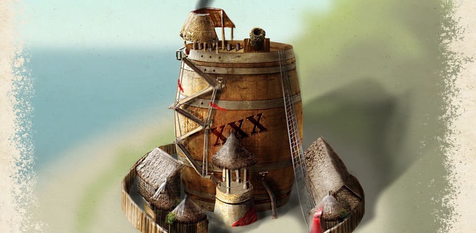 Verteidige deinen Rum!